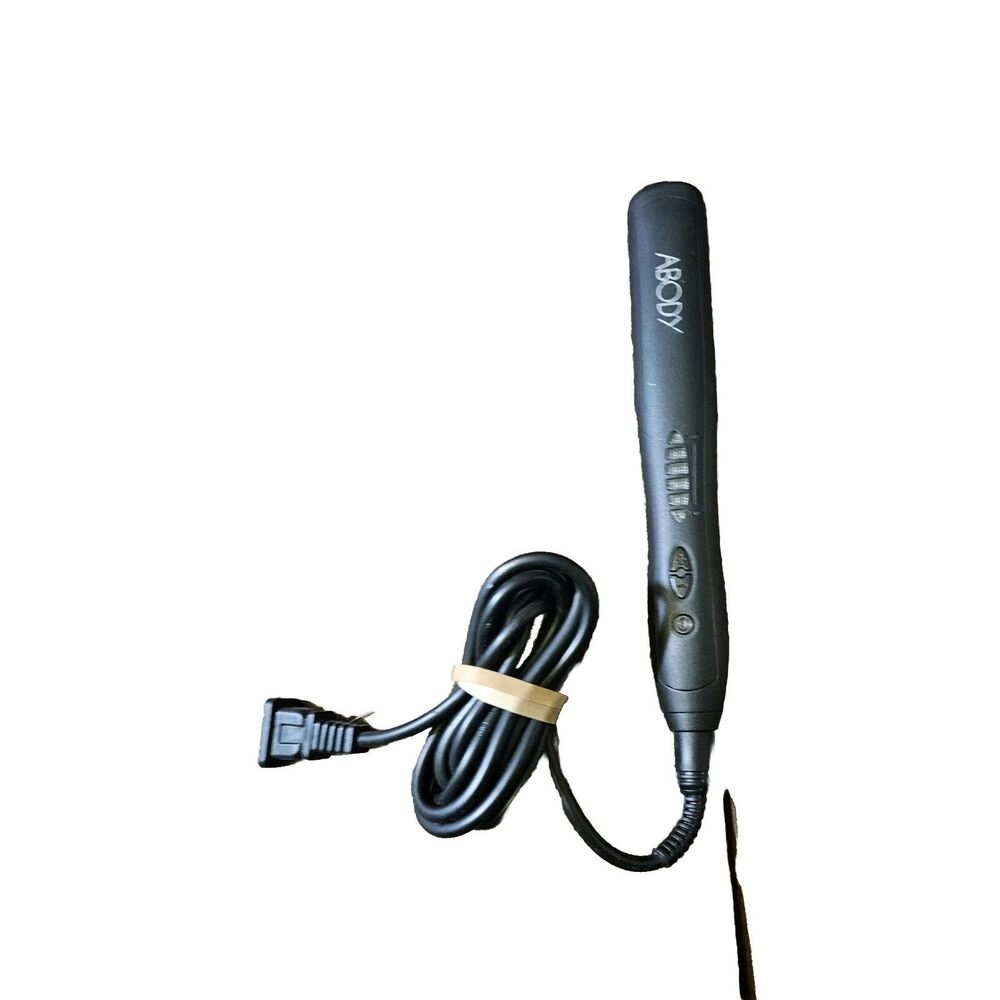 Abody Hair Straightener Brush Comb Dry Use 30S Fast Heating Straightening Tested